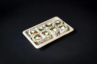 Capresse uramaki (sin gluten)
