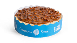 Sernik kajmakowy (bez dodatku cukru)