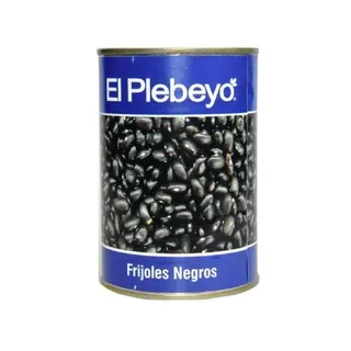Frijoles  Negros El Plebeyo 400g