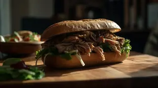 BURGER PORK combo