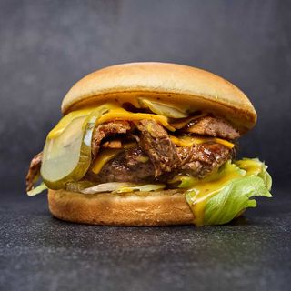 Pastrami Cheeseburger Special