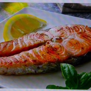 salmón a la plancha