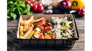 Danie z frytkami "Gemüse Vege"