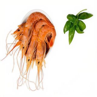 Gambas Con Guarnición