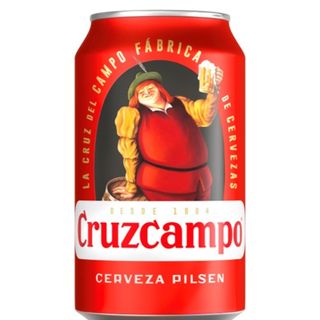 Cerveza cruz campo lata (330 Ml.)