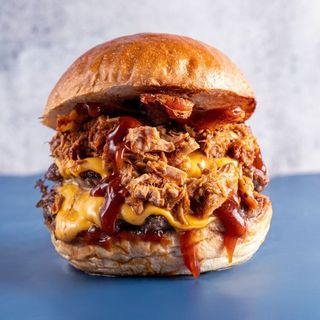 Pulled Pork Smash Burger