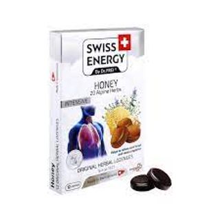 Swiss Energy Herbal Lozenges Finest Bee Honey 20s  Alphine Herbs