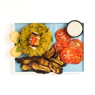 Burger Vegetariano + contorno