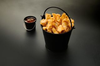 Chicken bites with sos sweet chilli