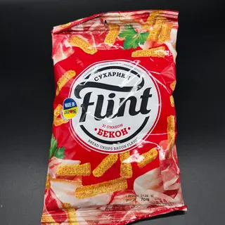 Picatostes De Pan Con Sabor A Beicon "flint" 70g