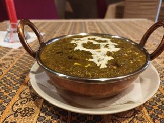 Palak paneer