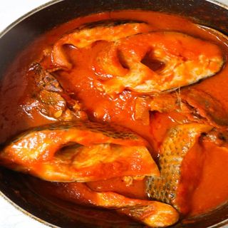 Boiled Tilapia Fish