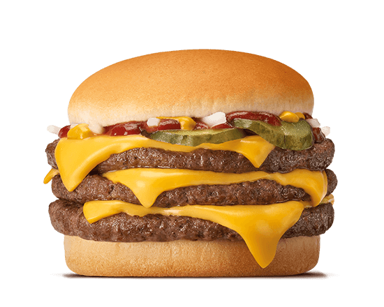 Triple Cheeseburger 
