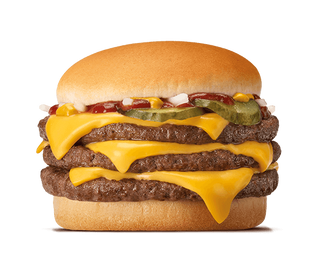 Triple Cheeseburger 