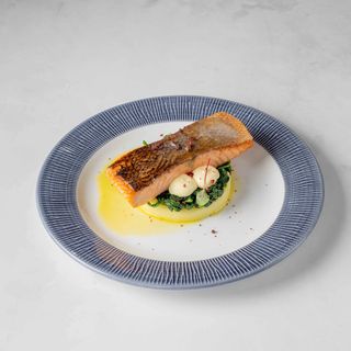 Trancio di salmone al forno