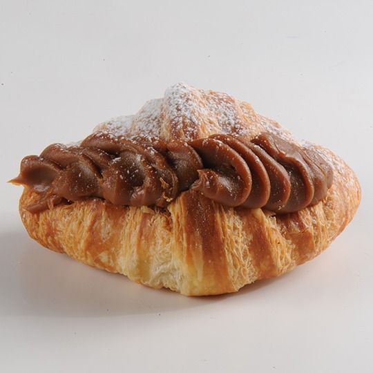 Croissant con dulce de leche