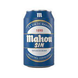 Tercio sin alcohol Mahou (330 ml.)