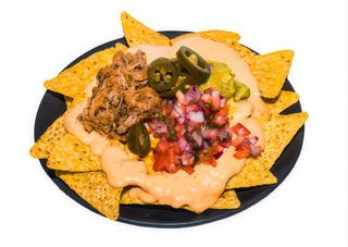 Nachos panchos 1/2 ración