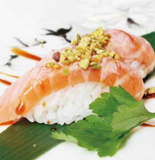 83 Sake flambé 2 pezzi