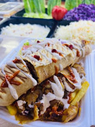 Kebab na talerzu specjalny