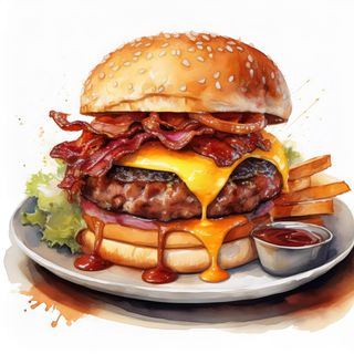 Smash Burger Estilo Americano