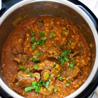 Ternera con Daal (Lenteja)