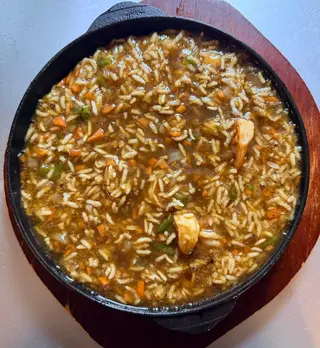 35.Arroz Ku-Bak Con Gambas