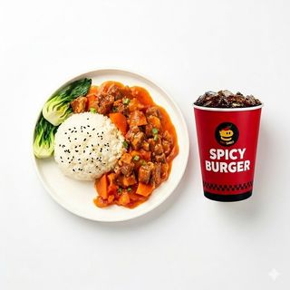 Menú Arroz Con Cerdo Salteado Yu Xiang