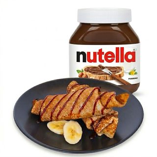 CLATITE CU NUTELLA  SI BANANA