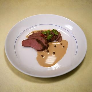 Steak Poivre Vert + Accompagnement