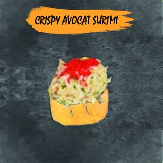  Sushi Crispy Avocat Surimi (4pcs)