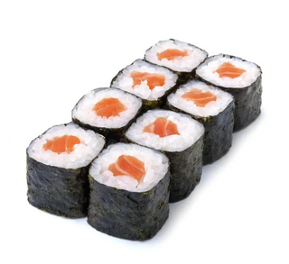 Maki salmón (8u)