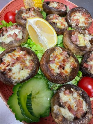 Пълнени печурки