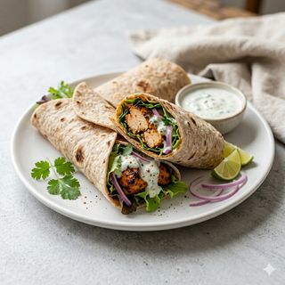 Roll De Pollo Tikka