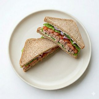 Sándwich Vegetal con Atún
