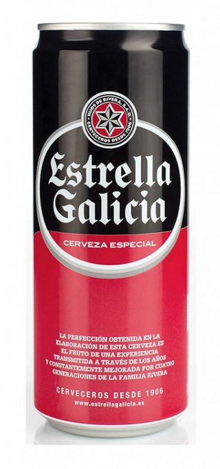 Cerveza Estrella Galicia (330 Ml.)