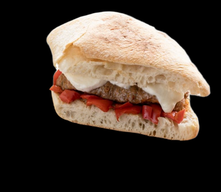 Filone Pancetta paesana con melanzane a filetti 