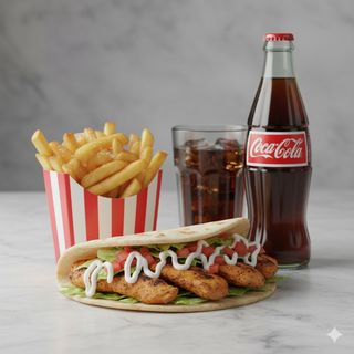 Menú De Taco De Pollo