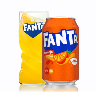 Fanta Naranja lata 330ml.