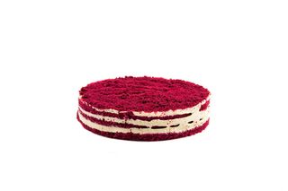 Tort red velvet cu lime - 5-6 portii