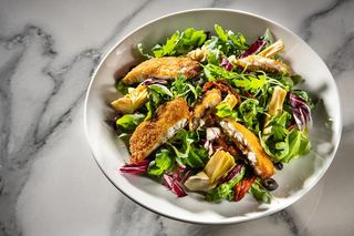 Salata crochete de biban