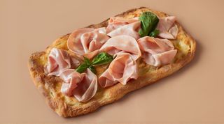 Pinsa e mortadella I.G.P