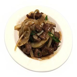 Ternera con salsa shacha