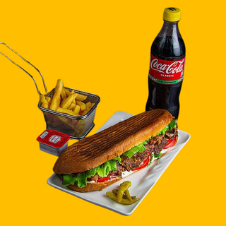 Комбо Говяжий Донер в Батоне