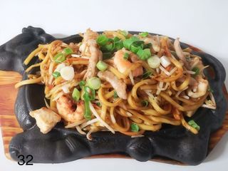 32. Spaghetti alla piastra