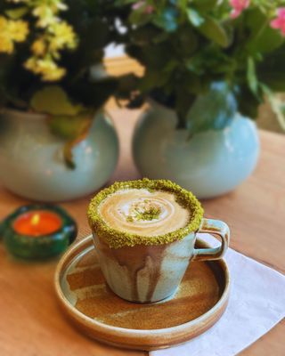 Pistachio Cappuccino