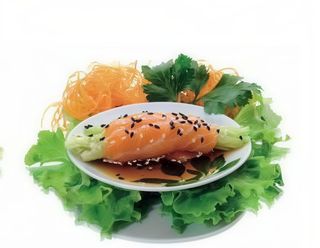 105. Green salmon 3 pezzi