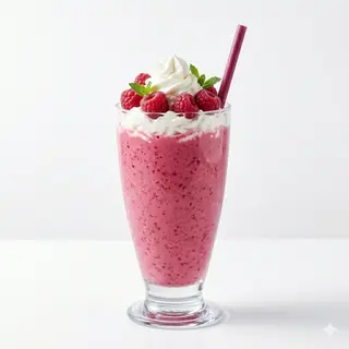 Rasberry Milkshake (500 Ml.)