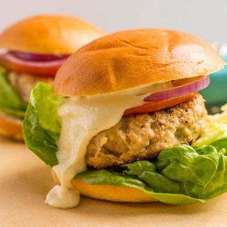 Chicken And  Cheese Burger