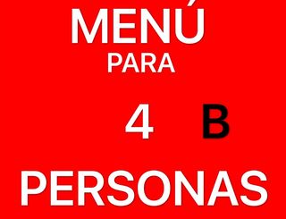 B (Para 4 Personas)